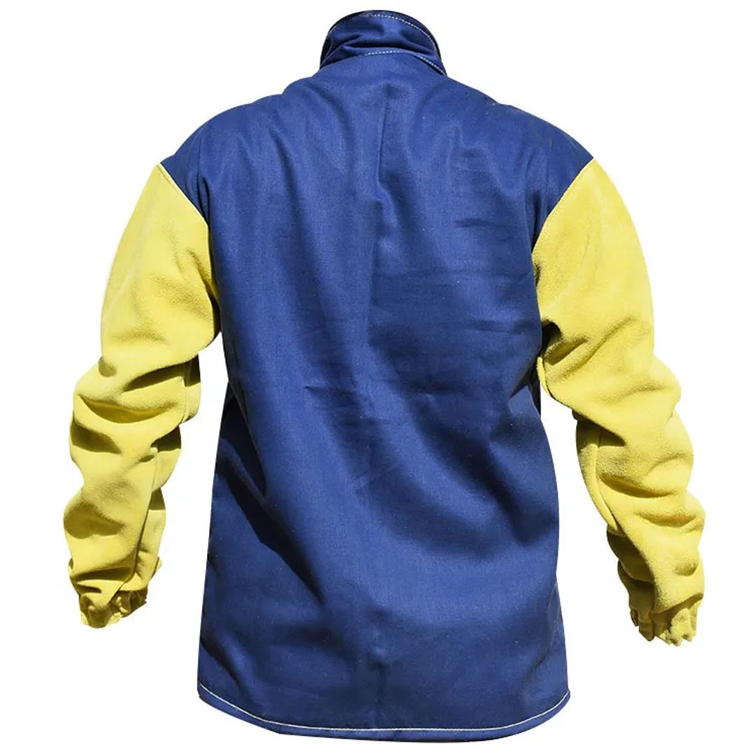 Blusão de Raspa e Brim Antichamas - Teknoluvas - Imagem 2