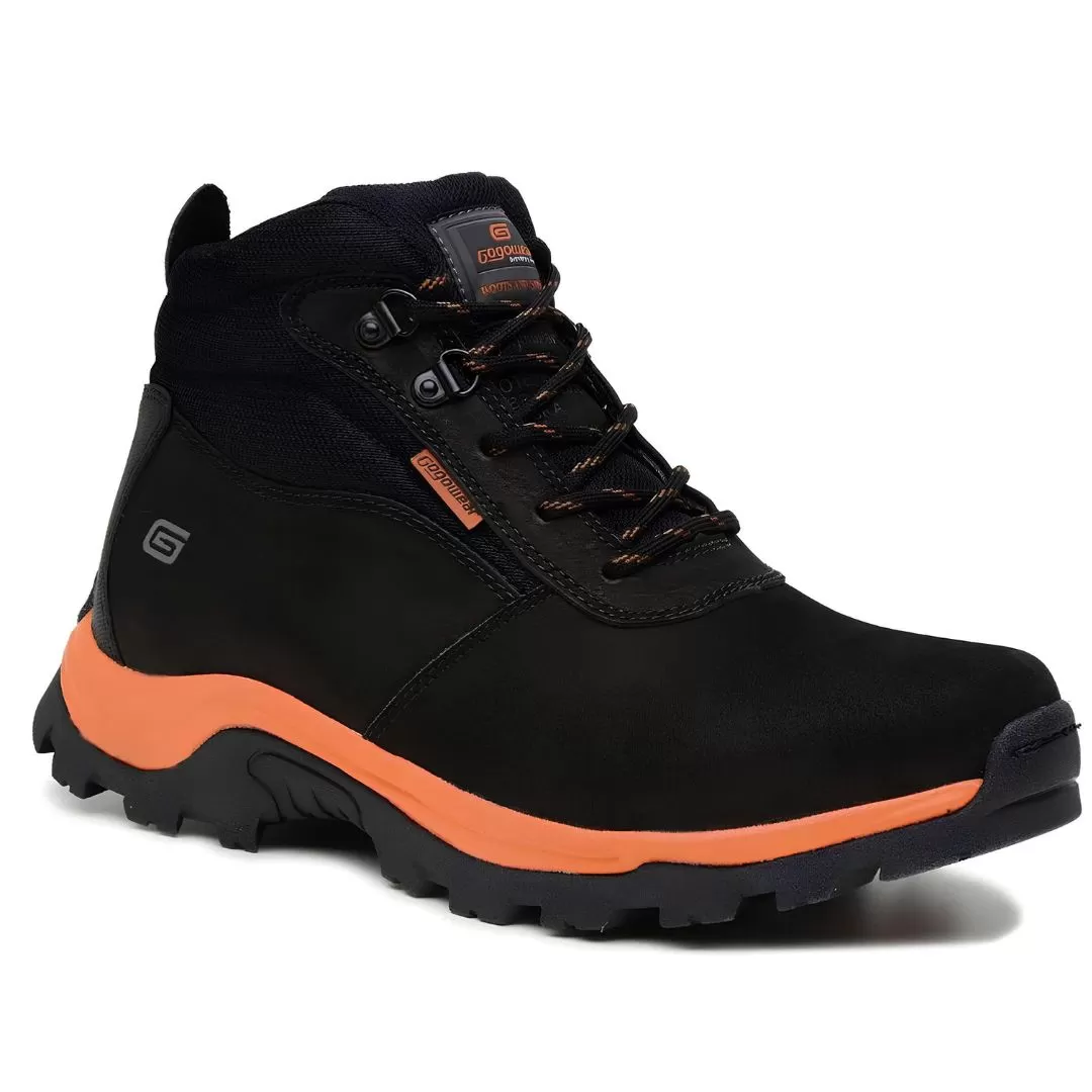 Coturno de Segurança em Couro Nobuck Xterra Biqueira em PVC - Gogowear