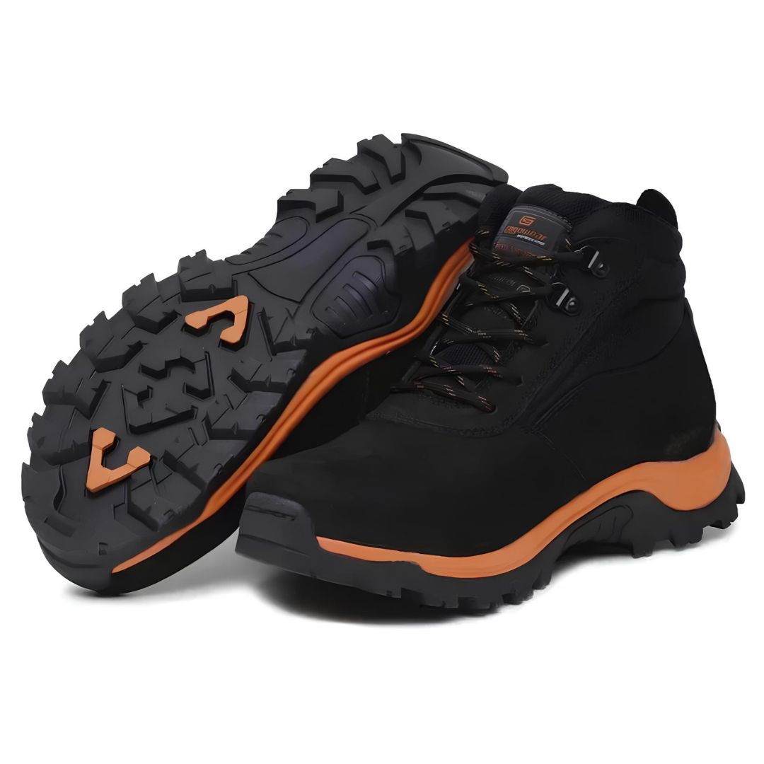 Coturno de Segurança em Couro Nobuck Xterra Biqueira em PVC - Gogowear - Imagem 4