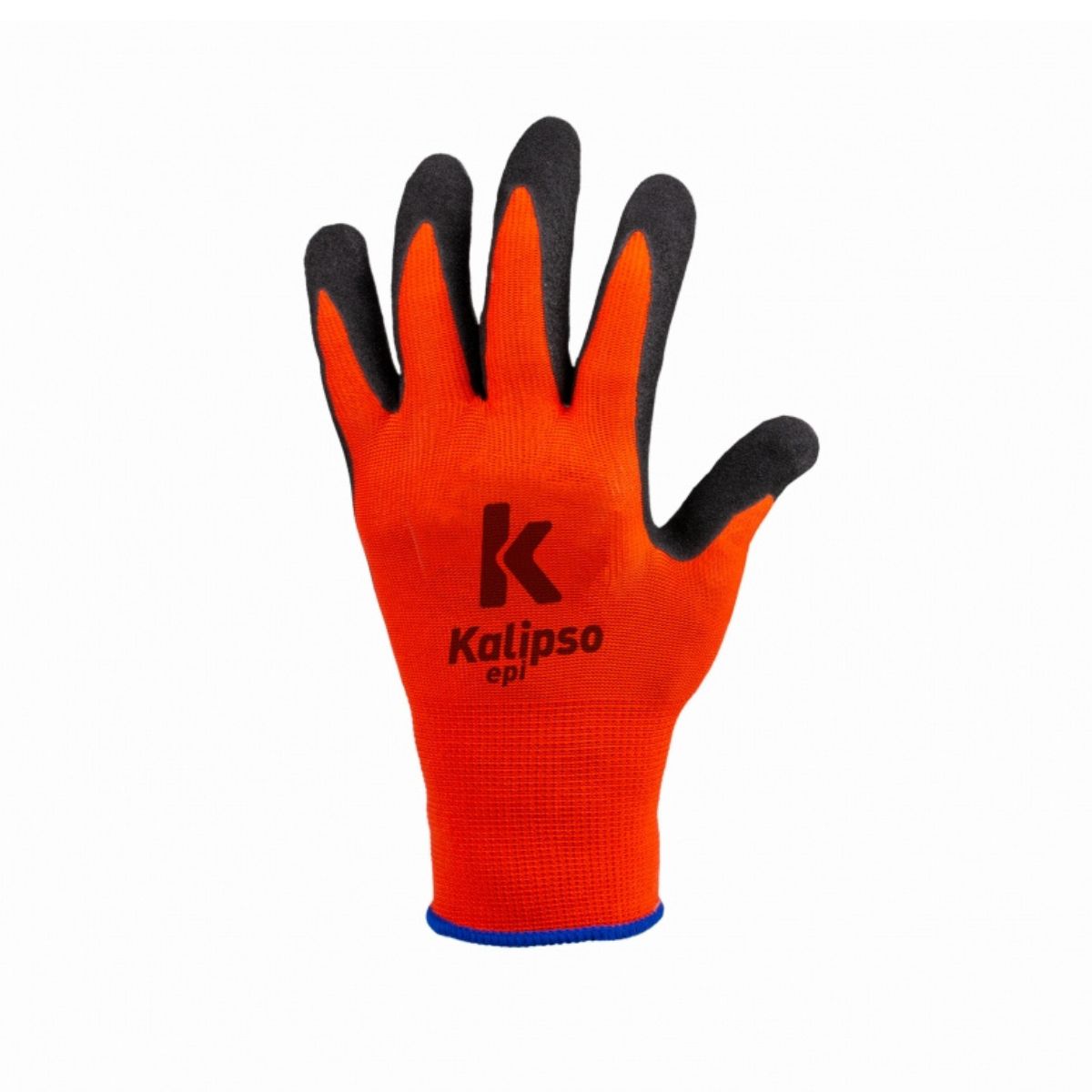 Luva de poliéster e elastano c/ banho borracha Nitrílica tipo SAND NBR FOAM- KALIPSO - Image 3