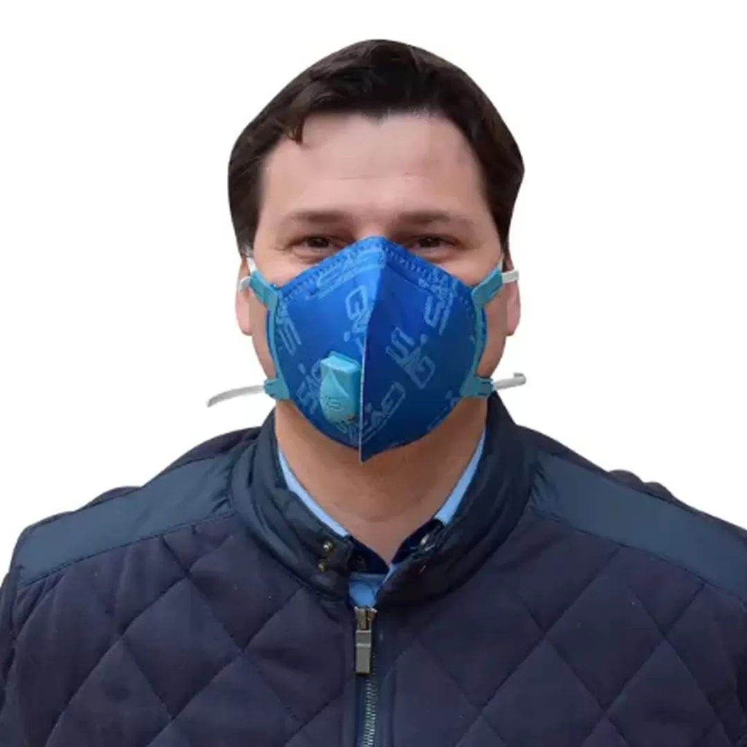 MASCARA SEMI DESCARTAVEL PFF2 C/ VALVULA VO - GVS - Imagem 2