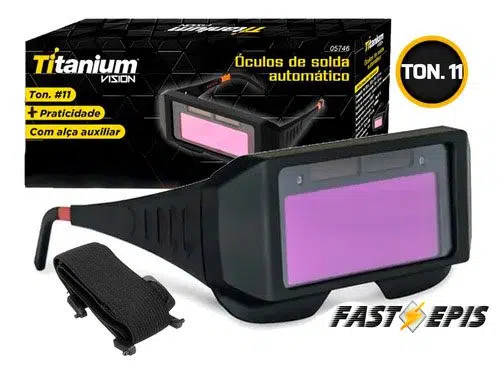 Óculos de Solda com Escurecimento Automático Ton. 11 Titanium Vision - Imagem 3