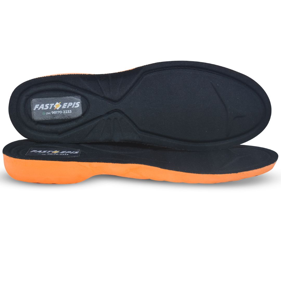 Palmilha Anatômica Soft Gel Ortopédica Treking