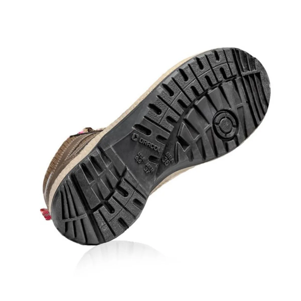 Bota de Amarrar Jade Tipo Tênis Coturno Feminino com Biqueira de PVC Linha Ella Bracol - Imagem 4