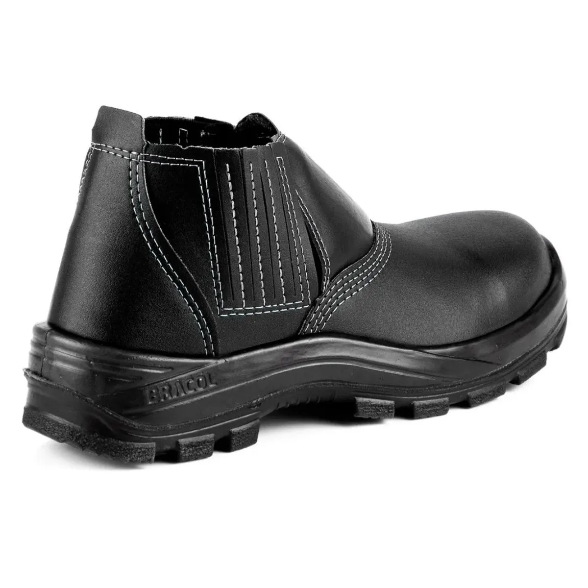 Botina De Segurança em Microfibra Impermeável Com Bico De Composite e NR10 Para Eletricista Belf Bracol CA 38530 - Imagem 2