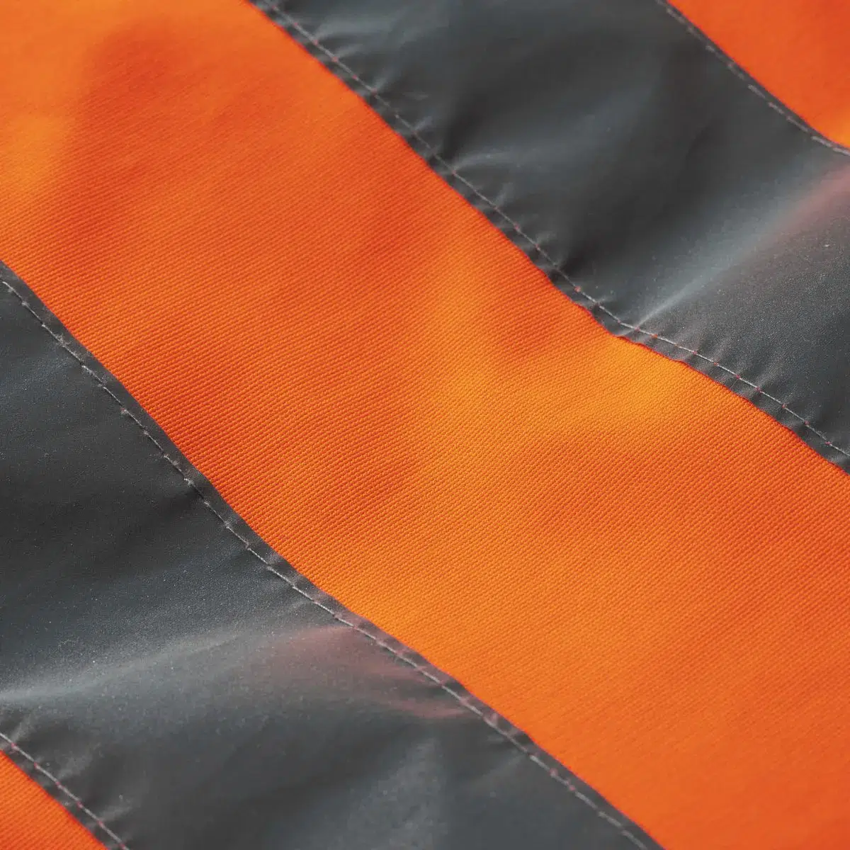 Colete de Sinalização Laranja Fluorescente com Faixas Refletivas Com 1 Bolso e Zíper - DANNY/VICSA - Imagem 2