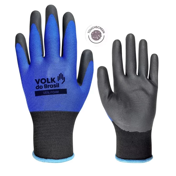 Luva Tátil Foam Volk (Luva Multitato Touchscreen) - CA 51248 - Image 2