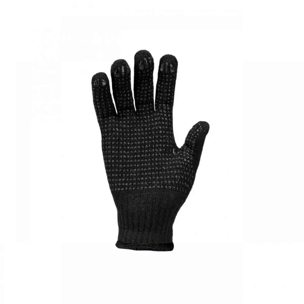Luva Tricotada em Algodão 3 Fios com Pigmentos Preta Tatex Kalipso CA 34491 - Imagem 2