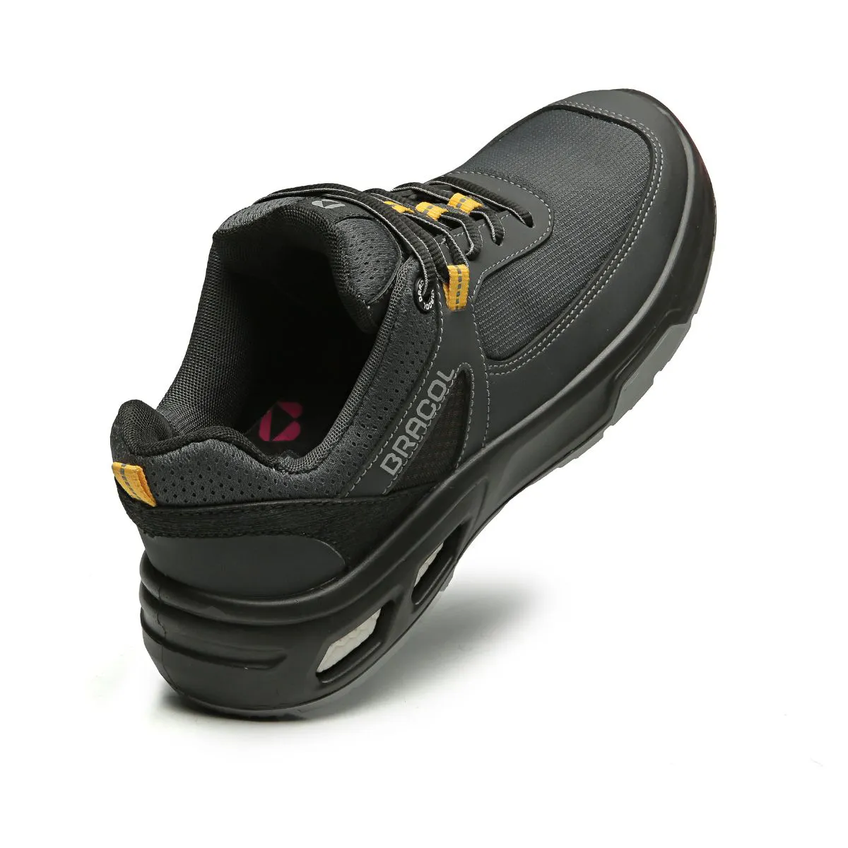 Tênis de Segurança Detroit Max Bracol em Microfibra com Biqueira de PVC e Cadarço - Imagem 2