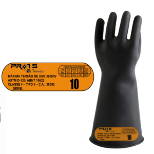 Luva Isolante 40KV Classe 4