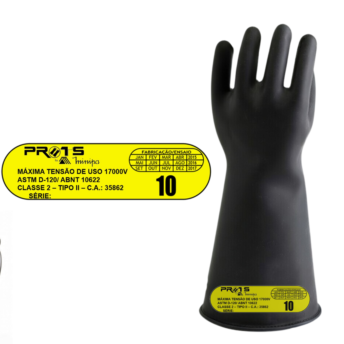 Luva Isolante 20KV Classe 2