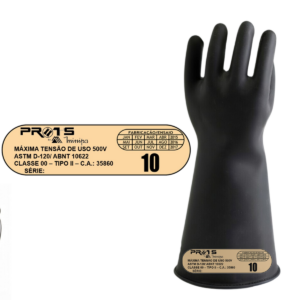 Luva Isolante 2,5KV Classe 00