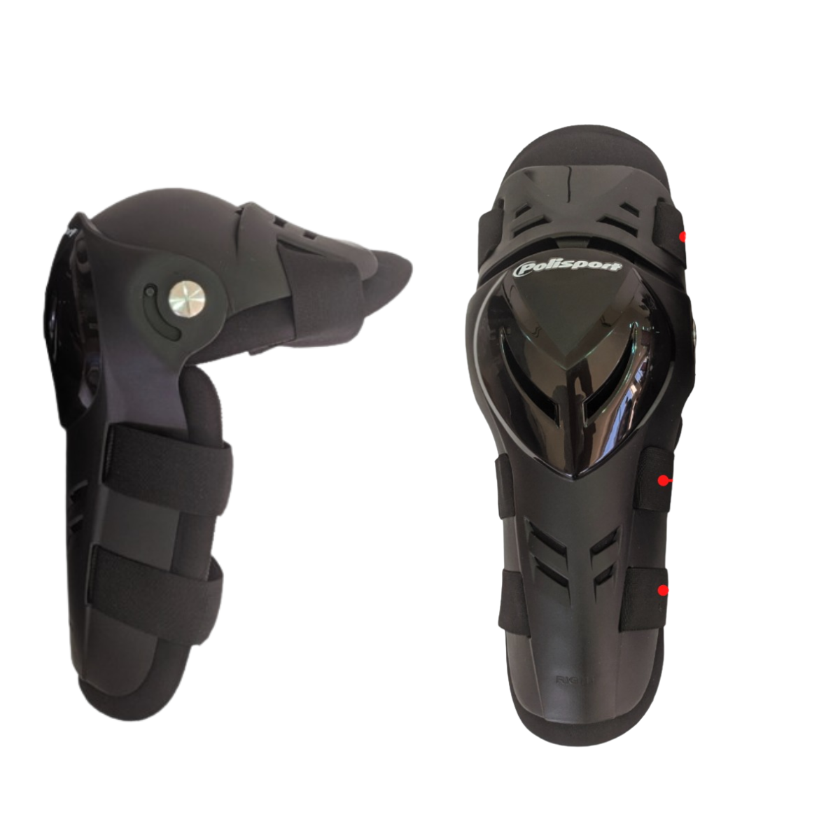 JOELHEIRA ARTICULADA POLISPORT DEVIL – PROTEÇÃO PARA MOTOCROSS E ENDURO